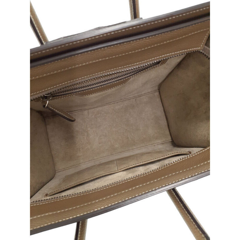 Celine Luggage Shopper 2way Handbag calfskin leather - Picture 3 of 9